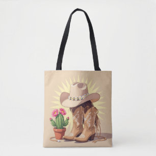 Schicke Western-Cowgirl – Spaß und Verspieltheit f Tasche