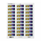 SCHICKEN,BLUME,EASTER EGG IN GOLD BLAUE GLITZERN (Vorne)