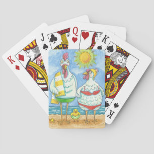 SCHICKEN DES MEERES, FUNNY PLAYING CARDS Poker Spielkarten