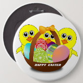 SCHICKEN "GLÜCKLICH" BUTTON (Vorne & Hinten)