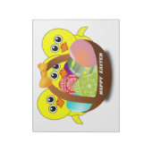 SCHICKEN "GLÜCKLICH" NOTIZBLOCK (Rotiert)