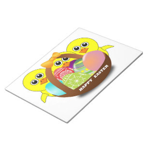 SCHICKEN "GLÜCKLICH" NOTIZBLOCK