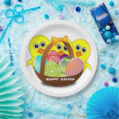 SCHICKEN "GLÜCKLICH" PAPPTELLER (Party)