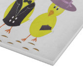 SCHICKEN "GLÜCKLICH" SCHNEIDEBRETT (Ecke)