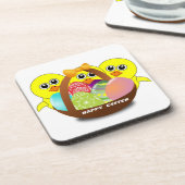 SCHICKEN "GLÜCKLICH" UNTERSETZER (Linke Seite)