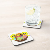 SCHICKEN "GLÜCKLICH" UNTERSETZER (Rechte Seite)