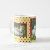 SCHICKEN IN DER STABLE, PORSE & HENS TASSE Classic (Vorderseite Links)