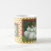 SCHICKEN IN DER STABLE, PORSE & HENS TASSE Classic (Mittel)