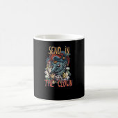 Schicken Sie den Clown Kaffeetasse (Mittel)