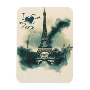 Schicken Sie ein Stück Paris mit Ihnen - Eiffeltur Magnet