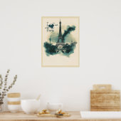 Schicken Sie ein Stück Paris mit Ihnen - Eiffeltur Poster (Küche)