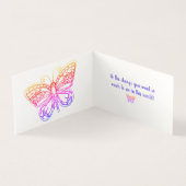 Schicken Sie eine Karte, um einen Freund oder Nach (Innenseite)