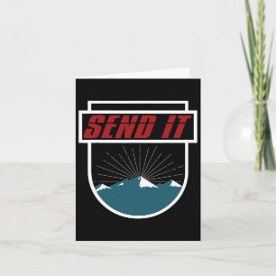 Schicken Sie es an Shirts Männer Frauen Kinder Ski Karte