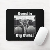Schicken Sie große , Präsident Trump und Doge Mousepad (Mit Mouse)