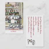 Schicken Sie Ihr Haustier zu Visitenkarte (Vorne/Hinten)