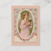 Schicken Sie Ihren Schutzengel zur heiligen Visitenkarte (Vorderseite)