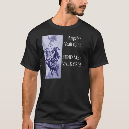Schicken Sie mir ein Valkyrie T-Shirt (Vorderseite)