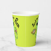 schicken Sie mir mehr Pizza ufo Pappbecher (Rechts)