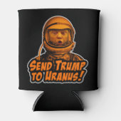 Schicken Sie Trump an Uranus! Dosenkühler (Vorderseite)