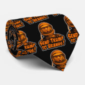 Schicken Sie Trump an Uranus! Krawatte (Gerollt)