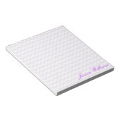 Schicker Chevron Notizblock (angewinkelt)