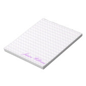 Schicker Chevron Notizblock (Rotiert)