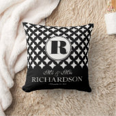 Schicker Diamant-Muster-Paar-Herr und Frau Kissen (Decke)