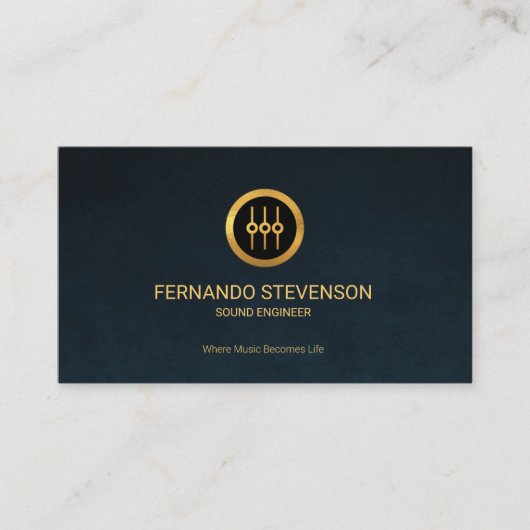 Schicker einfacher visitenkarte (Vorderseite)