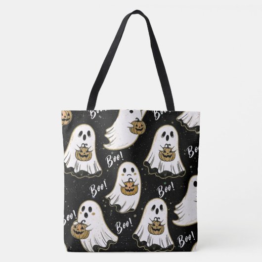 Schicker Halloween-Geist Tasche (Vorderseite)