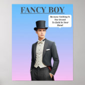 SCHICKER JUNGE POSTER (Vorne)
