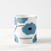 SCHICKER KAFFEE MUG_MOD B; UE UND SCHWARZE KAFFEETASSE (Mittel)