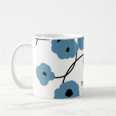 SCHICKER KAFFEE MUG_MOD B; UE UND SCHWARZE KAFFEETASSE (Links)