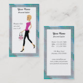 Schicker Käufer, persönliche Käufer-Visitenkarte Visitenkarte (Vorne/Hinten)