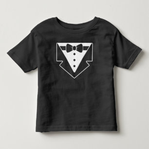 Schicker kleiner Kerl Toddler Smoking-Hemd Kleinkind T-shirt