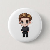 Schicker Korean-Drama-Männlicher-Hauptdarsteller-A Button (Vorderseite)