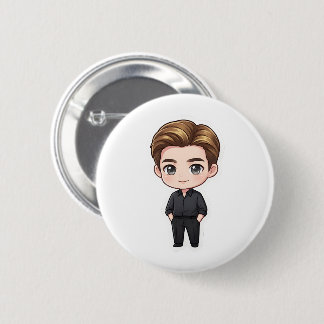 Schicker Korean-Drama-Männlicher-Hauptdarsteller-A Button