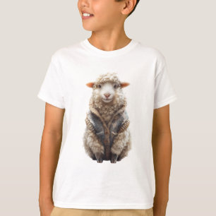 Schicker Lamm-Cardigan für Kinder T-Shirt