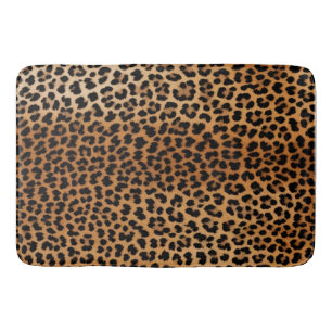 Schicker Leoparden-Druck Badematte Glamoratti