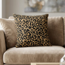 Schicker Leoparden-Druck Cheeta-Flecken Braun Schw
