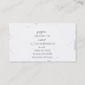 schicker moderner visitenkarte (Rückseite)