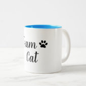 SCHICKER MUG_ TEAMCAT ZWEIFARBIGE TASSE (VorderseiteRechts)