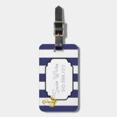 Schicker nautischGepäckanhänger Gepäckanhänger (Vorderseite vertikal)