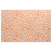 Schicker orange Giraffen-Druck-Girly Tiermuster Stoff (Fat Quarter (45,7 x 55,9 cm))
