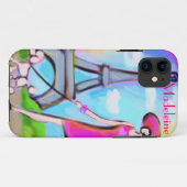 Schicker Paris-Frau iPhone Fall Case-Mate iPhone Hülle (Rückseite (Horizontal))