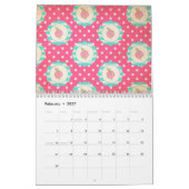 Schicker rustikaler Bauernhof Kalender (Feb 2027)