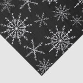Schicker Schneesturm Seidenpapier (Detail)