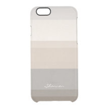 Schicker Taupe, Creme und grauer gestreifter