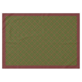 Schicker Thanksgiving-Tartan-Tischdecke Rustikaler Tischdecke (Vorderseite (Horizontal))