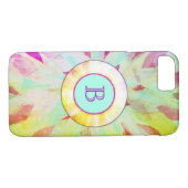 Schicker Türkis-Strahlen iPhone iPad Fall Case-Mate iPhone Hülle (Rückseite (Horizontal))