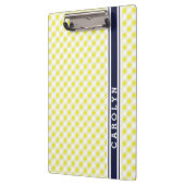 schickes adrettes gelbes klemmbrett (Links)